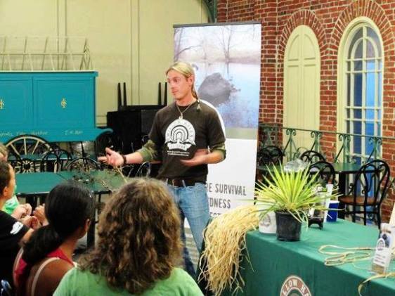 I took this class last fall: Primitive Natural Cordage with Creek Stewart of Willow Haven Outdoor.