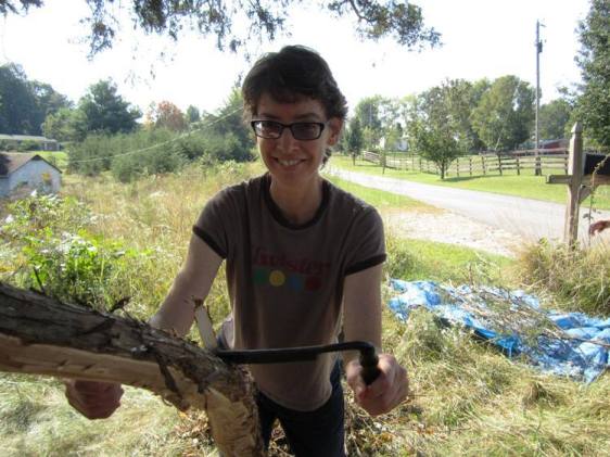 Using the draw knife