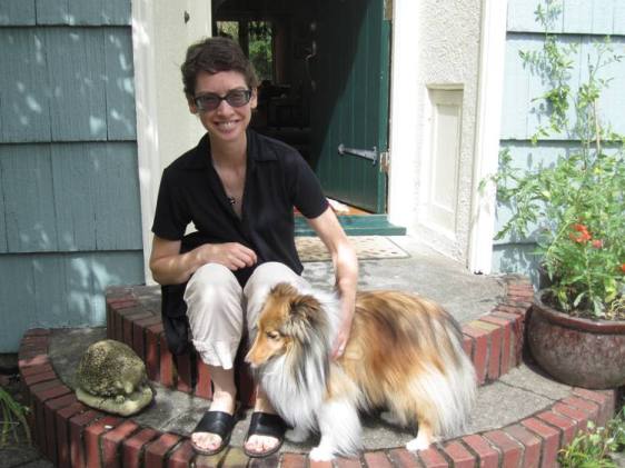 Other people's dogs, such as the director's Sheltie, Ceela, helped me deal with the lonesomeness of not having my dog with me.