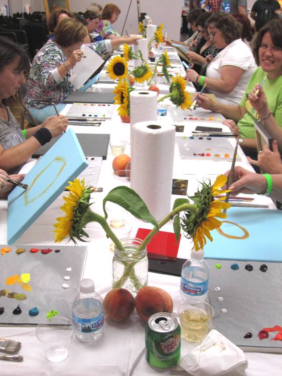 Oil painters-in-the-making