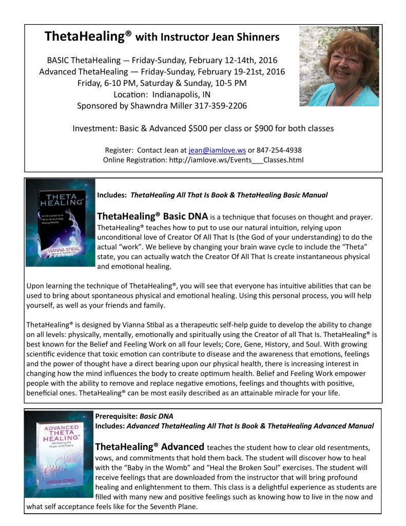 ThetaHealing Flier